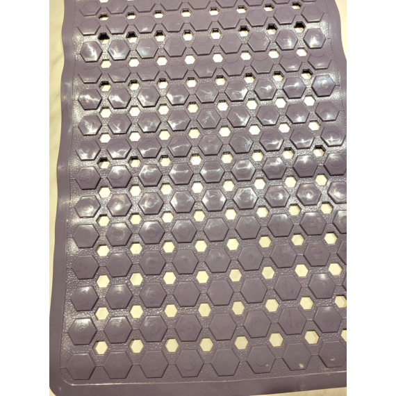Dusjmatte Grå 36x76 cm