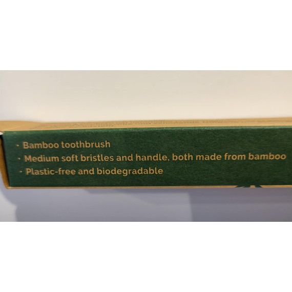 Tannbørste bambus barn (uten plast)