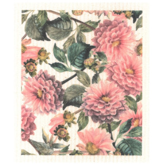 Cellulose klut Eco dahlia georginer rosa