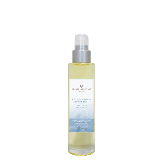 Massasjeolje - Kroppsolje, God Natt, Lavendel & Appelsin 100 ml