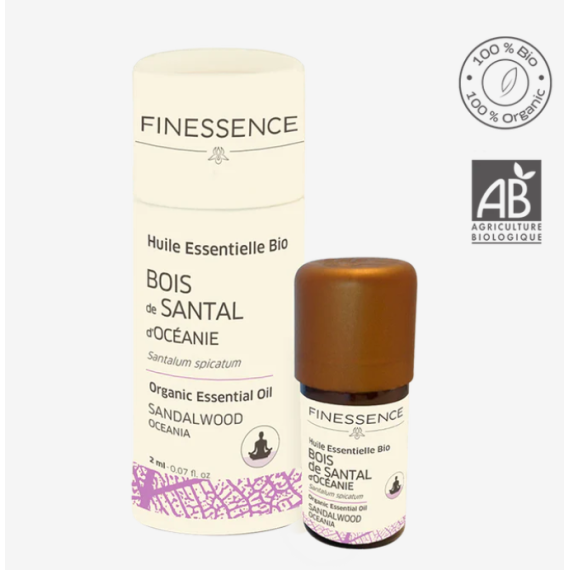 Sandalwood Organisk Eterisk olje 100% 2ml