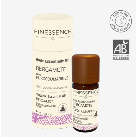 Bergamot  fra Italia Organisk 100% Eterisk olje BIO 10ml ( Furokumariner fri)