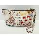 Toalettmappe Stor M115-27 blomstereng