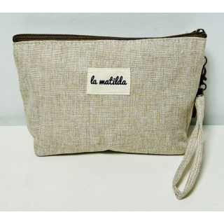 Toalettmappe Medium M101-18 Lys beige