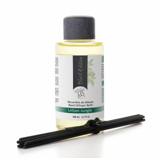 Urban Jungel refill BE 200 ml  (med sorte pinner)