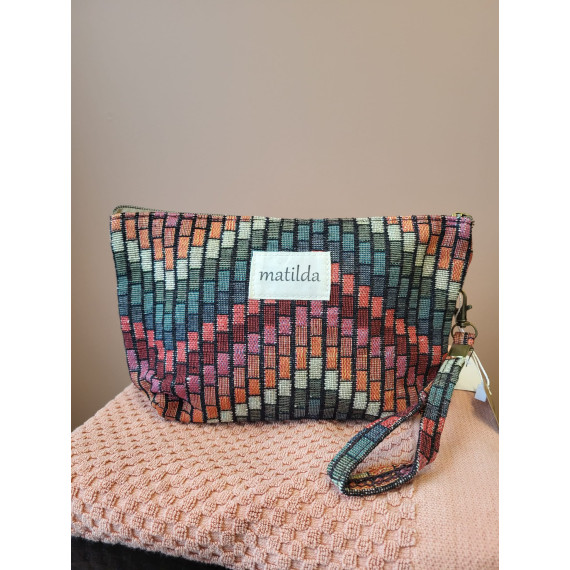 Toalettmappe Medium M101-29 zigzag