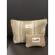 Toalettmappe Medium M101-72 Beige stripet