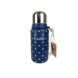 Thermos M378-93 blå prikker