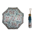 Paraply liten med veske M382-72 blomstereng