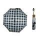 Paraply liten med veske M382-25 Sorte ruter