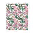Kjøkken-håndkle Dahlia georginer rosa