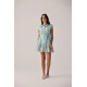 Kjole Vega Mini Dress - Aqua