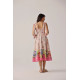 Kjole Nora Midi Dress - Bloom