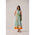 Lang kjole Vega Maxi Dress - Azure