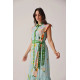 Lang kjole Vega Maxi Dress - Azure