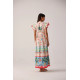 Lang kjole Estella Maxi Dress - Ananas