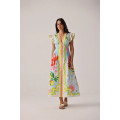 Lang kjole Estella Maxi Dress - Summer Zest