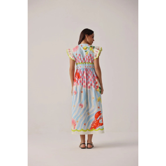 Lang kjole Estella Maxi Dress - Summer Zest