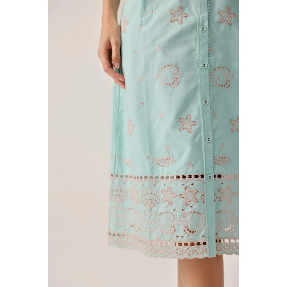 Skjørt Kaia Skirt - Aqua