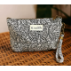 Toalettmappe Stor M115-79 Sort Paisley