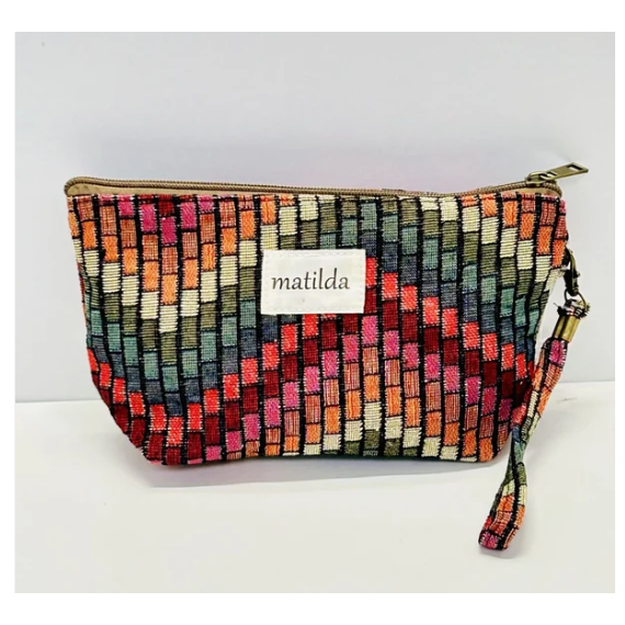 Toalettmappe Medium M101-29 zigzag