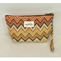 Toalettmappe Medium M101-35 zigzag gul