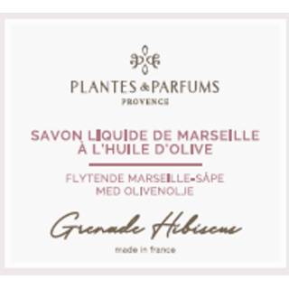 Granateple & Hibiscus Marseille Soap med olivenolje 100g (stykkesåpe)
