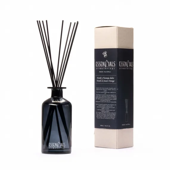 Neroli, appelsin, Patchouli, sedertre og geranium, Duftpinner 300 ml