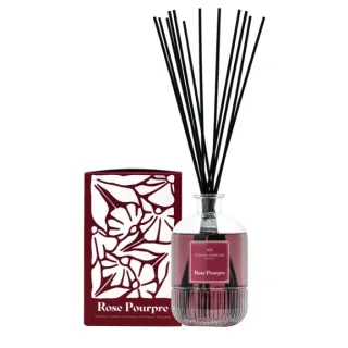 Purple Rose Duftpinner - glassvase 450 ml