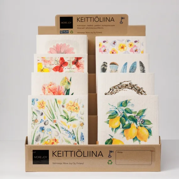 Cellulose klut ECO Elg sort&hvit