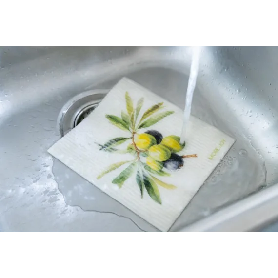 Cellulose klut ECO Elg sort&hvit