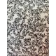 Toalettmappe Stor M115-70 Blomster mønster sort