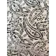 Toalettmappe Stor M115-79 Sort Paisley