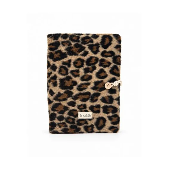 Notatbok M149–138 Leopard brun