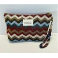 Toalettmappe Medium M101-51 Zigzag fargefull
